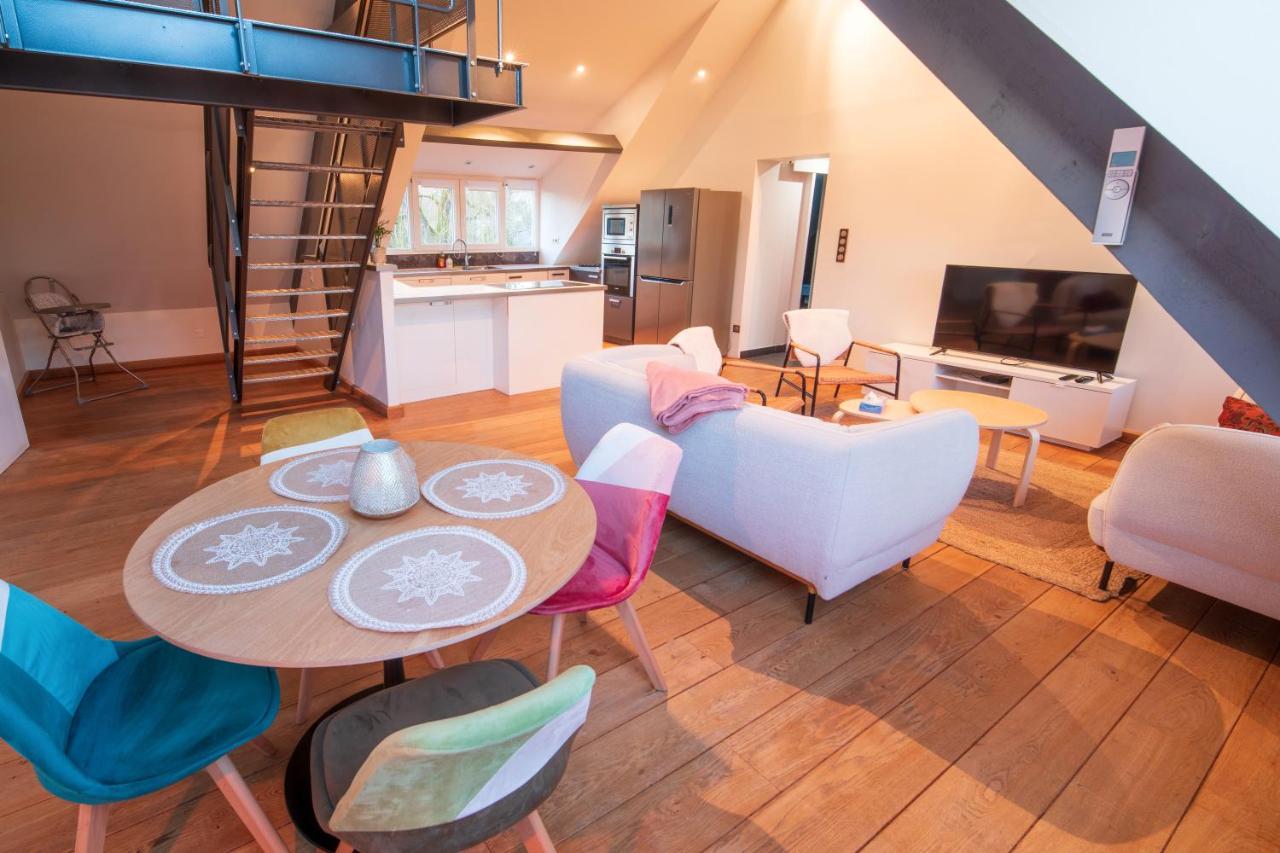 Loft Les Deux Cedres Avec Vue Panoramique Apartment Charleville-Mézières Exterior foto