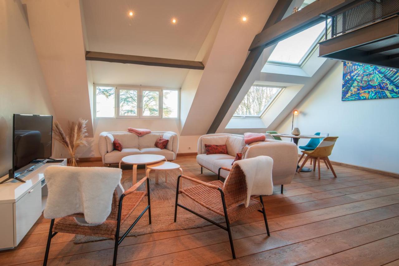 Loft Les Deux Cedres Avec Vue Panoramique Apartment Charleville-Mézières Exterior foto